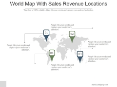 World Map With Sales Revenue Locations Ppt PowerPoint Presentation Designs Download World Map With Sales Revenue Locations Ppt PowerPoint Presentation Designs Download