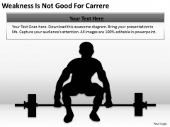 Weakness Is Not Good For Carrer Ppt Writing Simple Business Plan PowerPoint Slides Weakness Is Not Good For Carrer Ppt Writing Simple Business Plan PowerPoint Slides