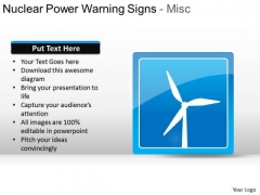 Wind Energy PowerPoint Icon Slide