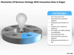 With Innovative Ideas 6 Stages Ppt 4 Tips For Writing Business Plan PowerPoint Templates