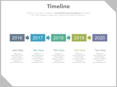 Year Tags Timeline Sequence Diagram Powerpoint Slides