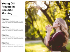 Young Girl Praying In Beautiful Morning Ppt Powerpoint Presentation Slides Inspiration Young Girl Praying In Beautiful Morning Ppt Powerpoint Presentation Slides Inspiration