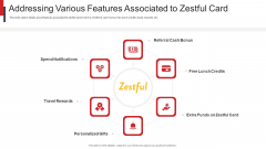Zestful Investor Capital Raising Pitch Deck Addressing Various Features Associated To Zestful Card Topics PDF Zestful Investor Capital Raising Pitch Deck Addressing Various Features Associated To Zestful Card Topics PDF