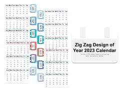 Zig Zag Design Of Year 2023 Calendar Ppt PowerPoint Presentation Gallery Samples PDF Zig Zag Design Of Year 2023 Calendar Ppt PowerPoint Presentation Gallery Samples PDF