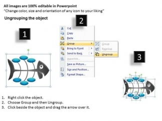 fishbone template ppt