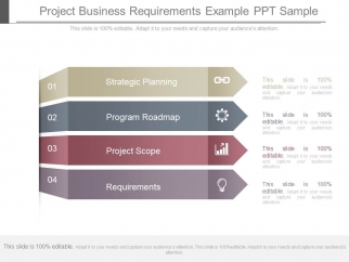 sample business requirement