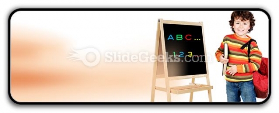 Adorable Child Studying PowerPoint Icon R Adorable Child Studying PowerPoint Icon R