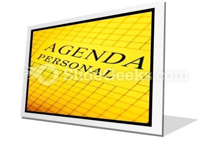 Agenda PowerPoint Icon F Agenda PowerPoint Icon F