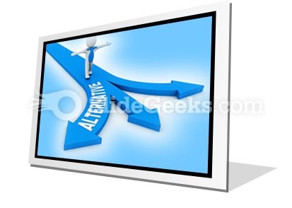 Alternative Way PowerPoint Icon F