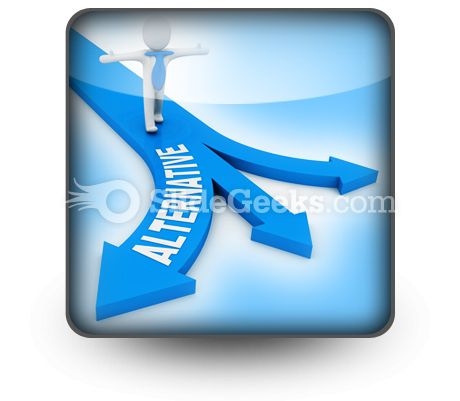 Alternative Way PowerPoint Icon S Alternative Way PowerPoint Icon S