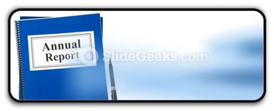 Annual Report PowerPoint Icon R Annual Report PowerPoint Icon R
