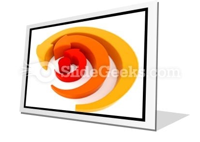 Arrows Spinning PowerPoint Icon F Arrows Spinning PowerPoint Icon F