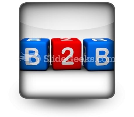 B2b PowerPoint Icon S