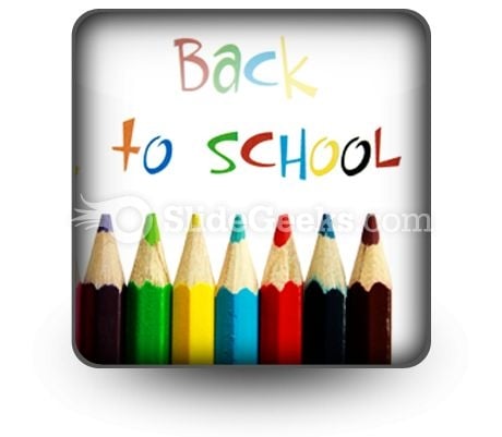 Back To School PowerPoint Icon 