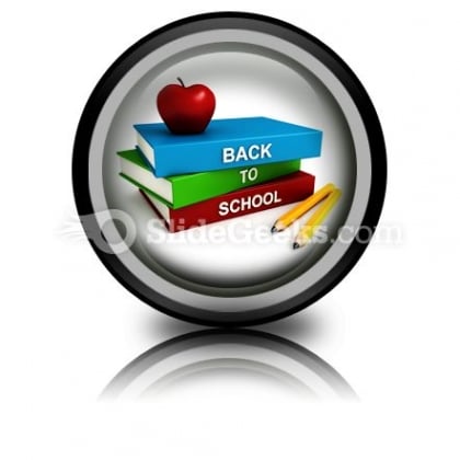 Back To School PowerPoint Icon Cc