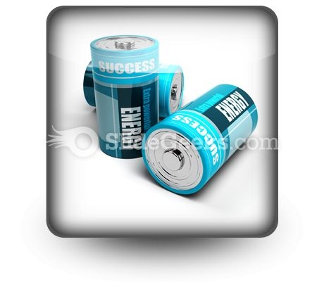 Battery Concept Energy PowerPoint Icon S