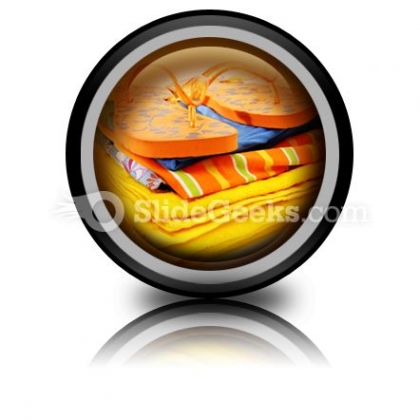 Beach Items PowerPoint Icon Cc Beach Items PowerPoint Icon Cc