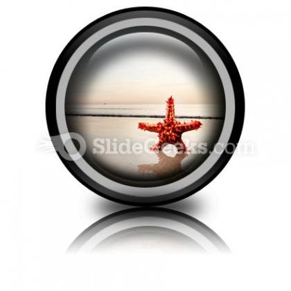 Beach Starfish PowerPoint Icon Cc Beach Starfish PowerPoint Icon Cc