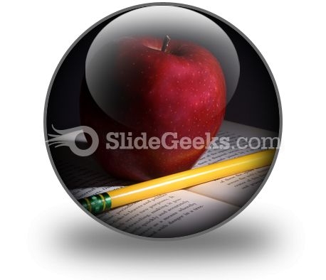 Book Apple PowerPoint Icon C Book Apple PowerPoint Icon C