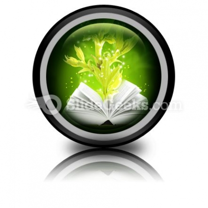 Book Of Magic PowerPoint Icon Cc Book Of Magic PowerPoint Icon Cc