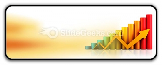 Business Graph With Arrow PowerPoint Icon R Business Graph With Arrow PowerPoint Icon R