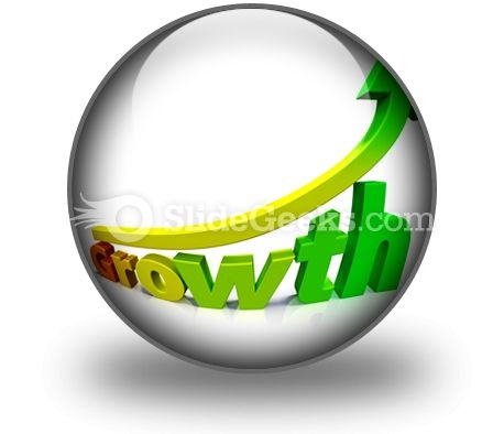 business growth powerpoint icon c