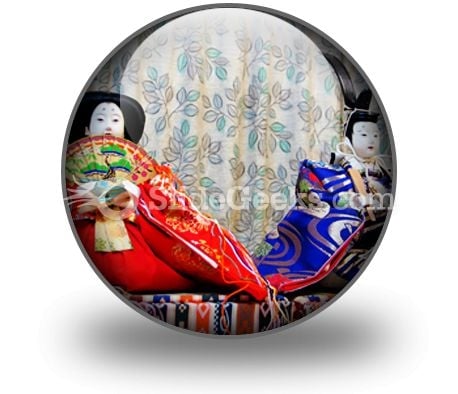 Chinese Dolls PowerPoint Icon C