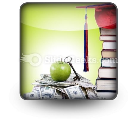 College Money PowerPoint Icon S College Money PowerPoint Icon S