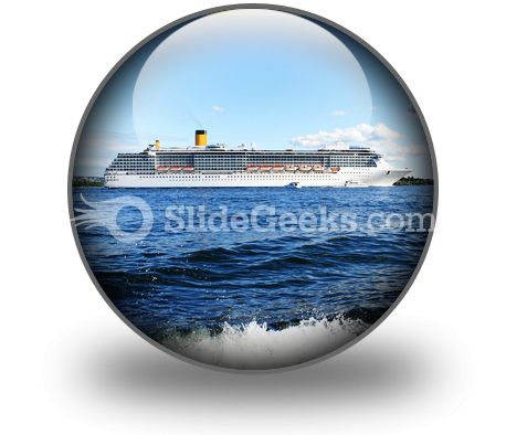 Cruise Ship PowerPoint Icon C Cruise Ship PowerPoint Icon C