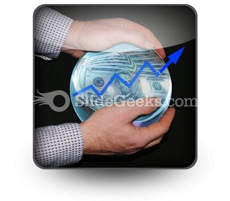 Crystal Ball Success PowerPoint Icon S Crystal Ball Success PowerPoint Icon S