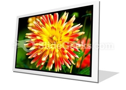 Dahlia Beauty PowerPoint Icon F Dahlia Beauty PowerPoint Icon F