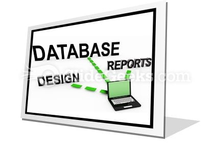 Database System PowerPoint Icon F Database System PowerPoint Icon F