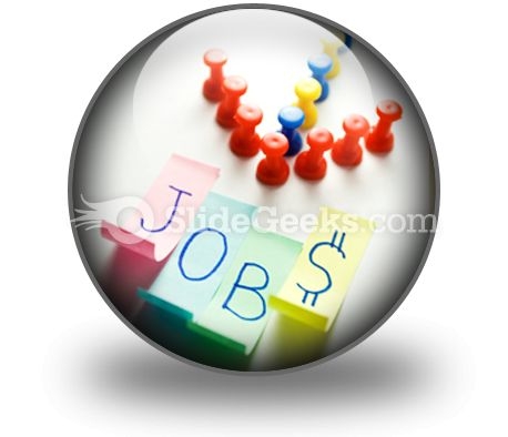 Direction To Jobs PowerPoint Icon C Direction To Jobs PowerPoint Icon C