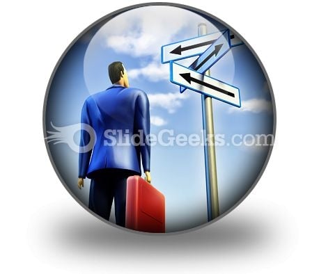 Directions To Choose PowerPoint Icon C Directions To Choose PowerPoint Icon C