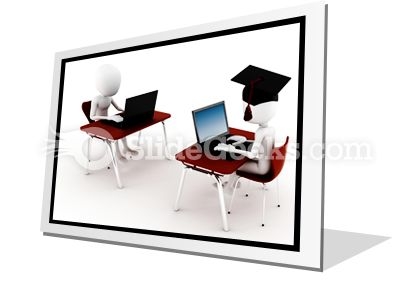 E-learning PowerPoint Icon F E-learning PowerPoint Icon F