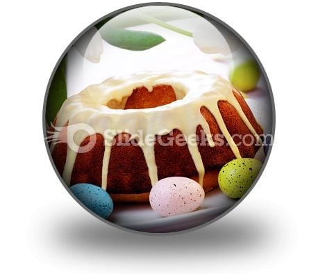 Easter Cake PowerPoint Icon C