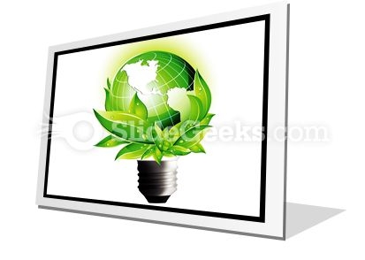 Eco Concept PowerPoint Icon F Eco Concept PowerPoint Icon F