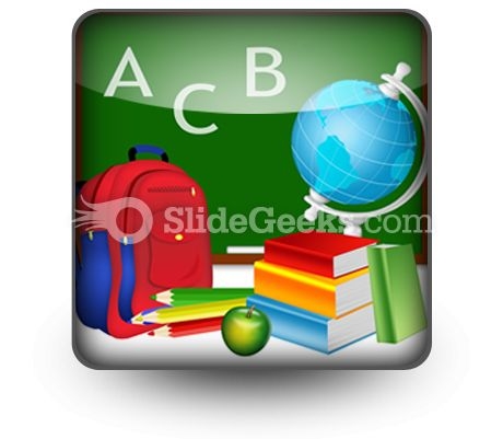 Education PowerPoint Icon S Education PowerPoint Icon S