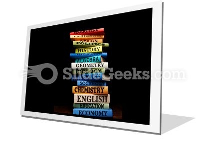 Education Study Books PowerPoint Icon F Education Study Books PowerPoint Icon F