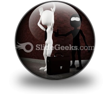 Evil Criminal Robbing PowerPoint Icon C Evil Criminal Robbing PowerPoint Icon C