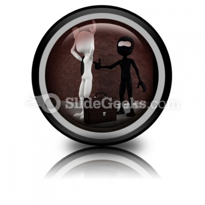 Evil Criminal Robbing PowerPoint Icon Cc Evil Criminal Robbing PowerPoint Icon Cc