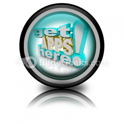 Get Apps Here PowerPoint Icon Cc Get Apps Here PowerPoint Icon Cc