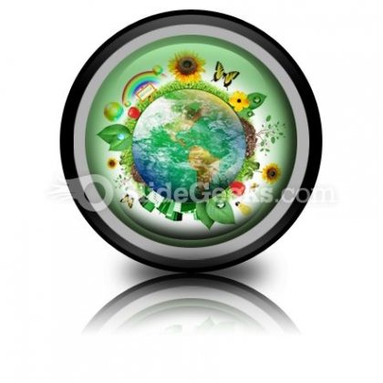 Green Nature Earth PowerPoint Icon Cc Green Nature Earth PowerPoint Icon Cc