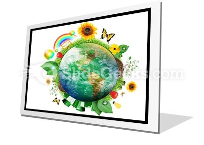 Green Nature Earth PowerPoint Icon F Green Nature Earth PowerPoint Icon F