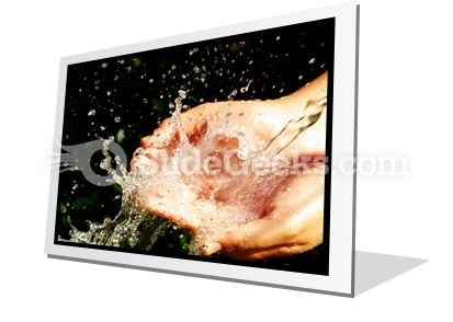 Hands Wash PowerPoint Icon F Hands Wash PowerPoint Icon F