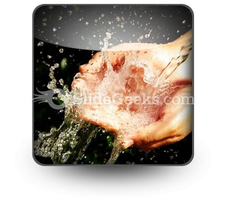 Hands Wash PowerPoint Icon S Hands Wash PowerPoint Icon S