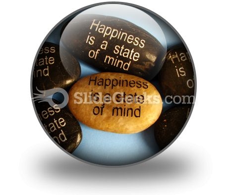 Happiness Affirmations PowerPoint Icon C Happiness Affirmations PowerPoint Icon C