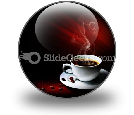 Hot Coffee PowerPoint Icon C Hot Coffee PowerPoint Icon C