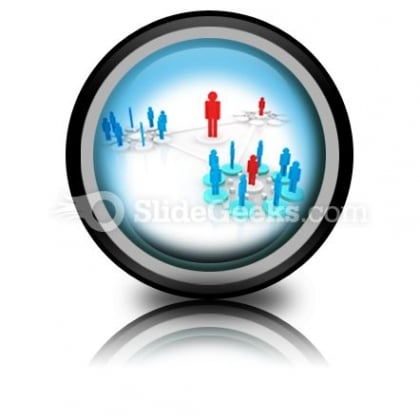 Human Resources PowerPoint Icon Cc