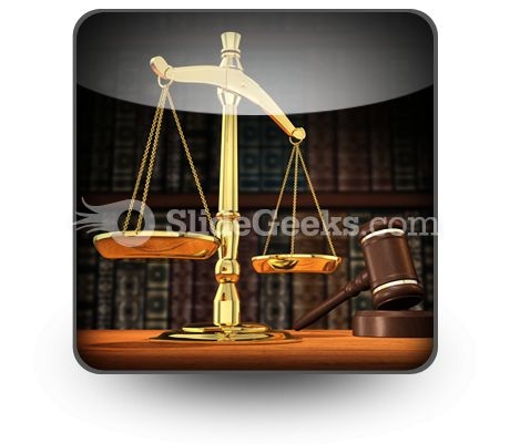 Law Justice PowerPoint Icon S